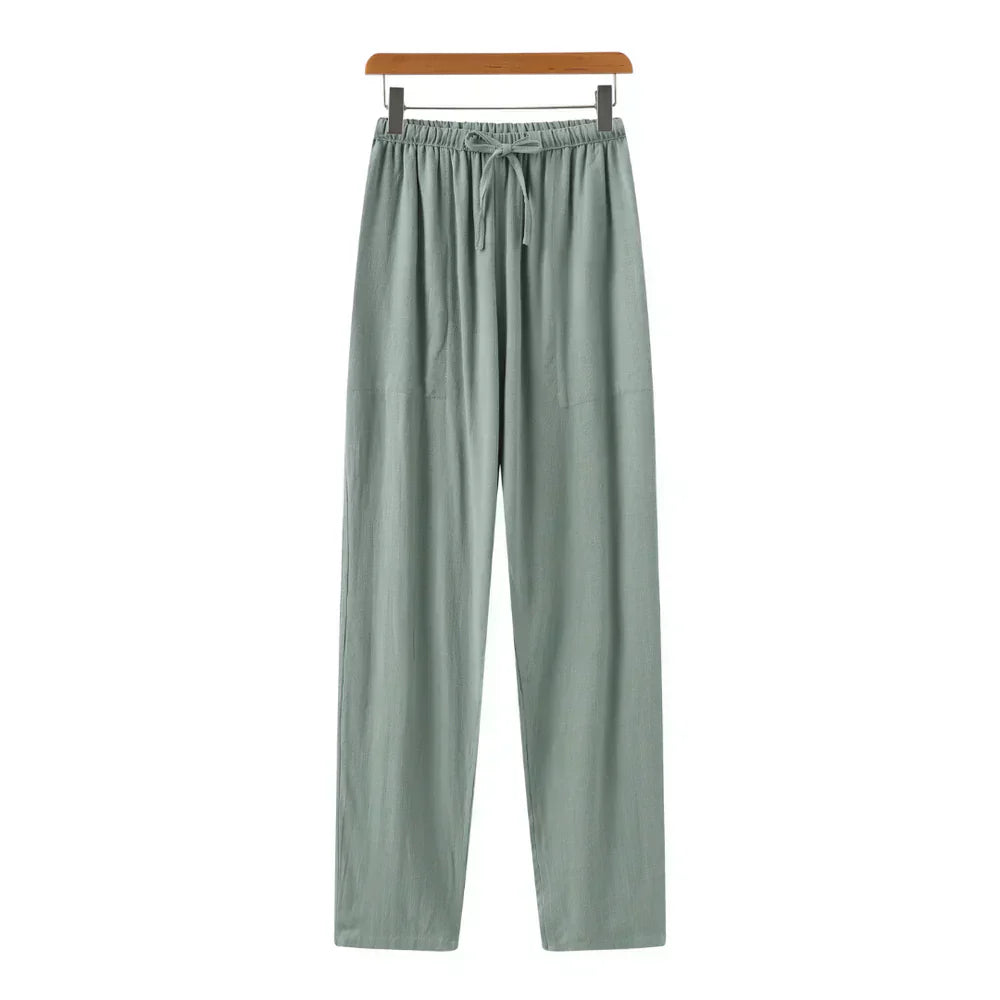 Ronald | Linen Pants with Marrakech Design