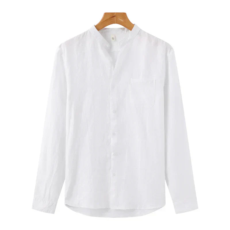 Bryan | Linen Shirt with Cape Town Design