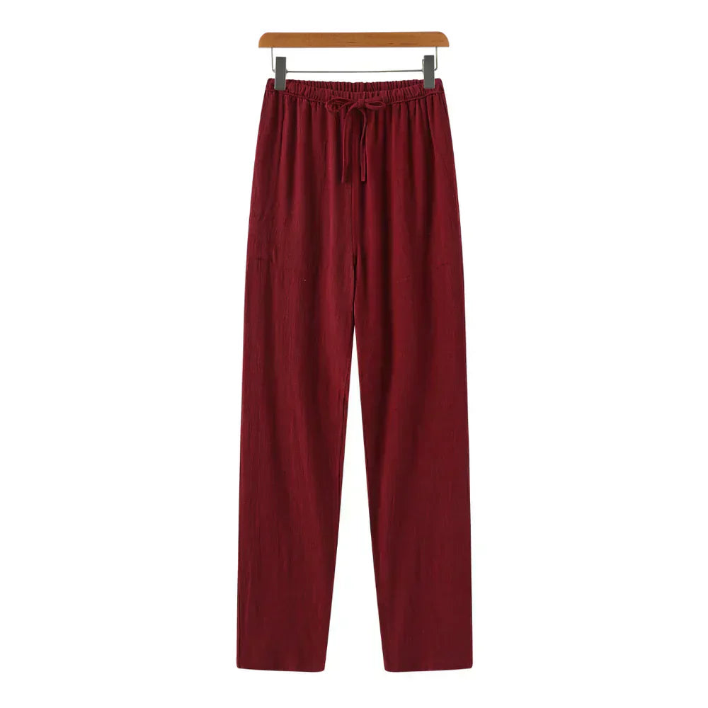 Ronald | Linen Pants with Marrakech Design