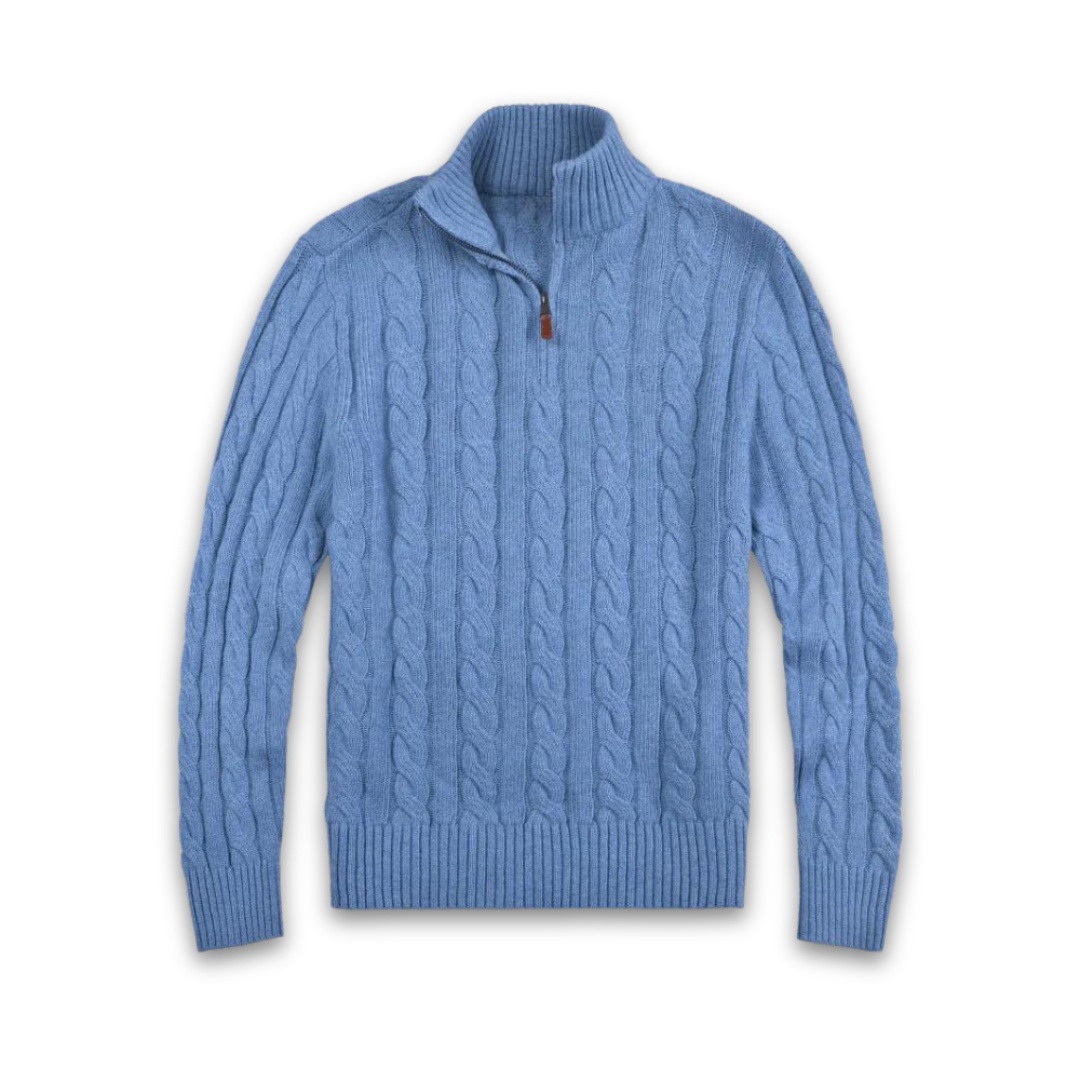 Paul | Half-Zip Pullover with Luxe Fabric