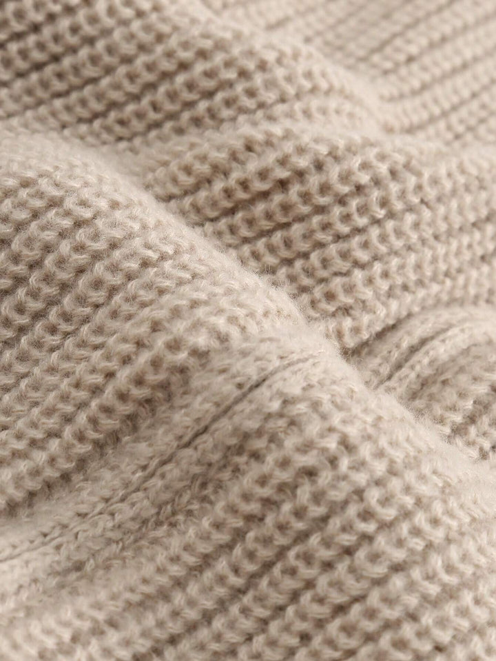 Donald | Zip-Up Cardigan with Fine Knit Fabric