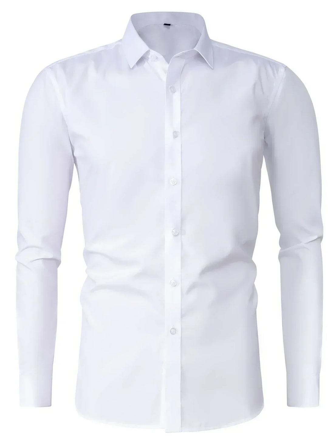 Hunter | Long Sleeve Button-Up Shirt with Refined Design