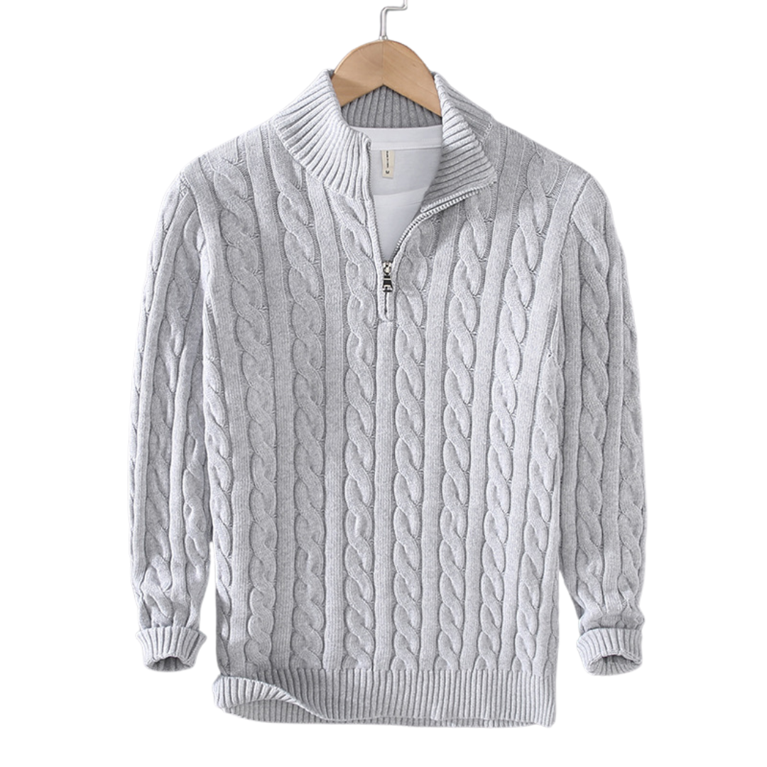 Paul | Half-Zip Pullover with Luxe Fabric