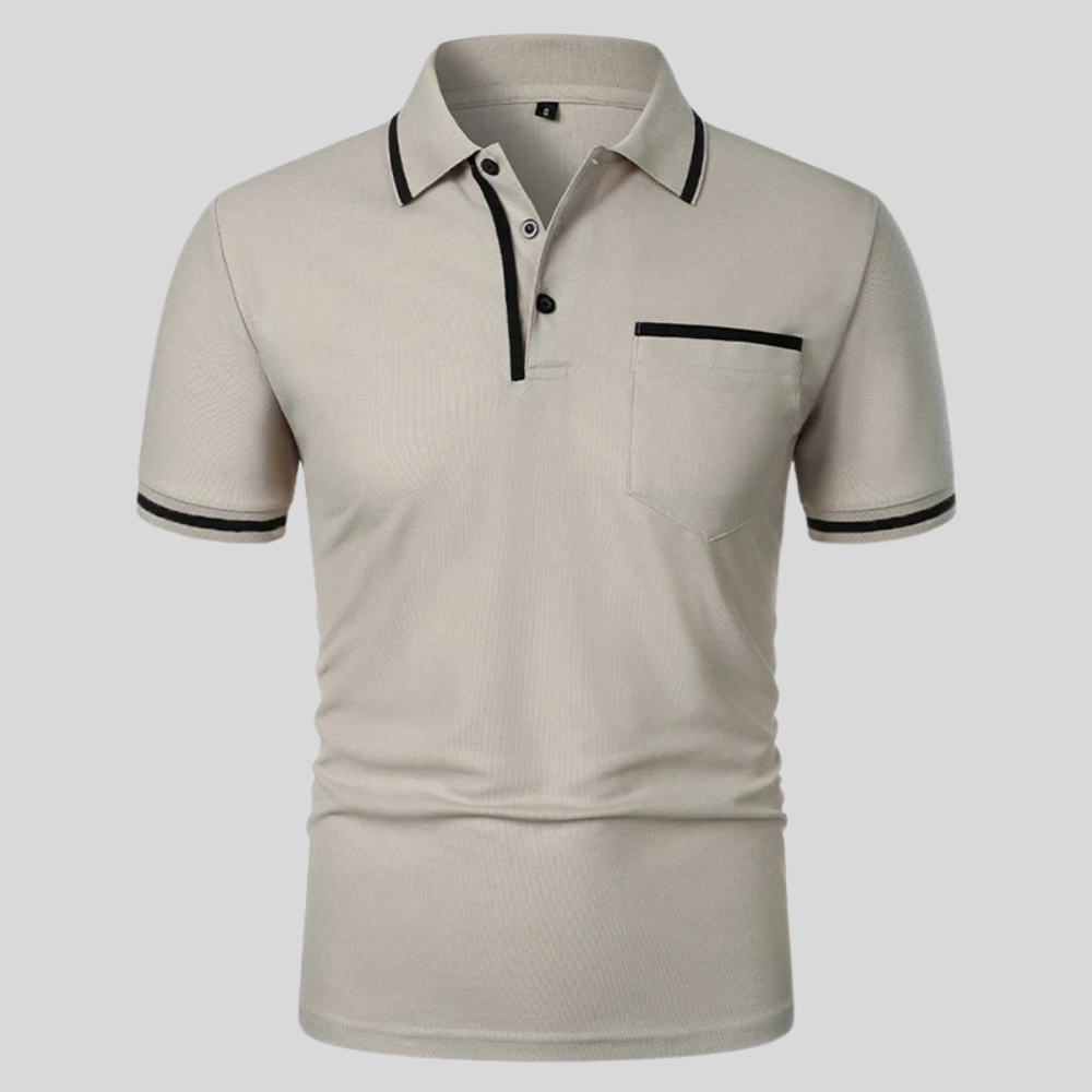 Alexander | Short Sleeve Polo with Tailored Fit