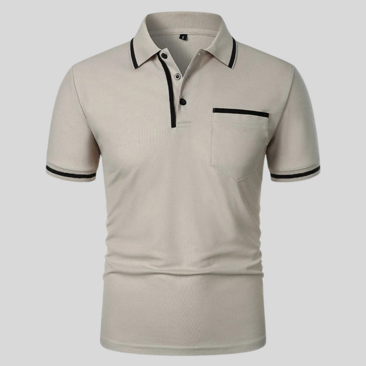 Alexander | Short Sleeve Polo with Tailored Fit