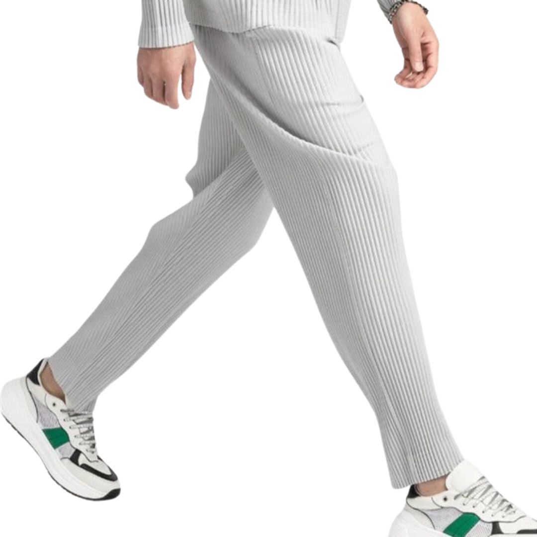 Jeffrey | Cotton Corduroy Pants with Tailored Fit