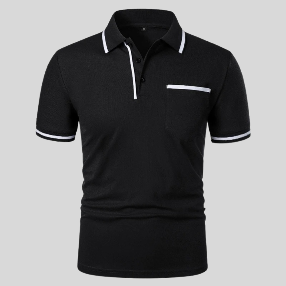Alexander | Short Sleeve Polo with Tailored Fit