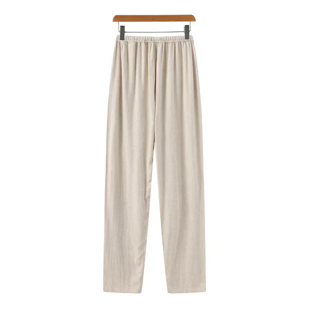 Ronald | Linen Pants with Marrakech Design