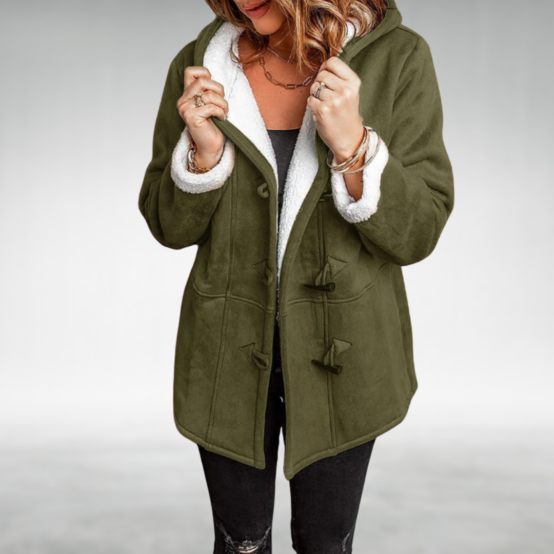 Amanda | Cotton Jacket with Fleece Lining