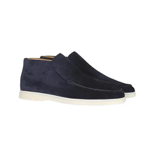 Charles | Suede Shoes with Handcrafted Detailing