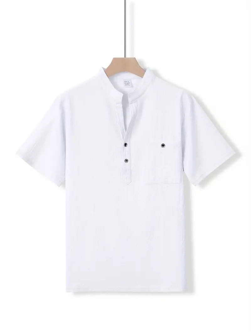 Ethan | Short Sleeve Shirt with Refined Design