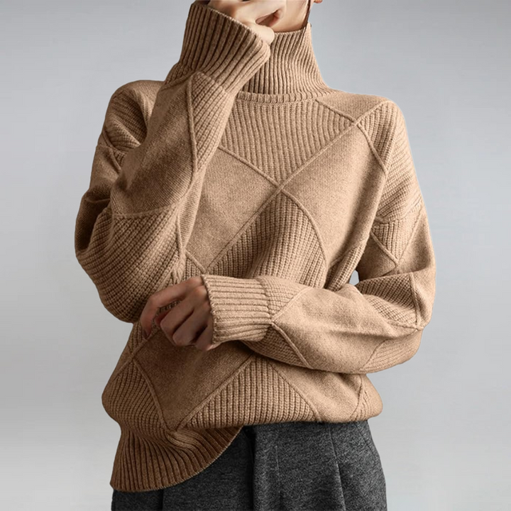 Lauren | Turtleneck Sweater with Cashmere Blend