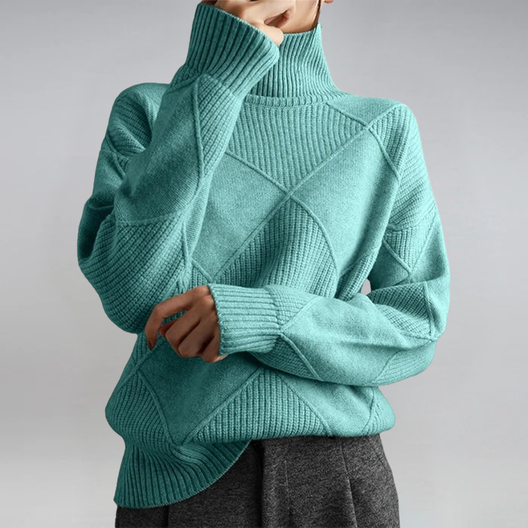 Lauren | Turtleneck Sweater with Cashmere Blend
