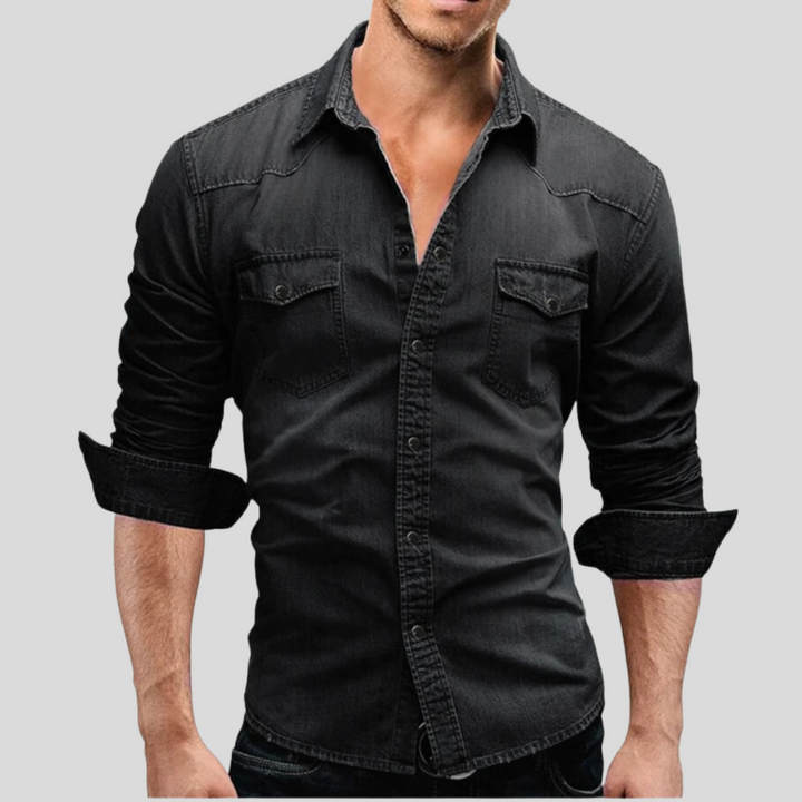 Sean | Denim Shirt with Modern Style