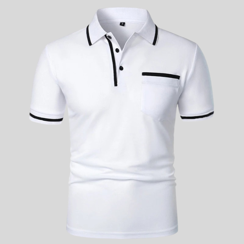 Alexander | Short Sleeve Polo with Tailored Fit