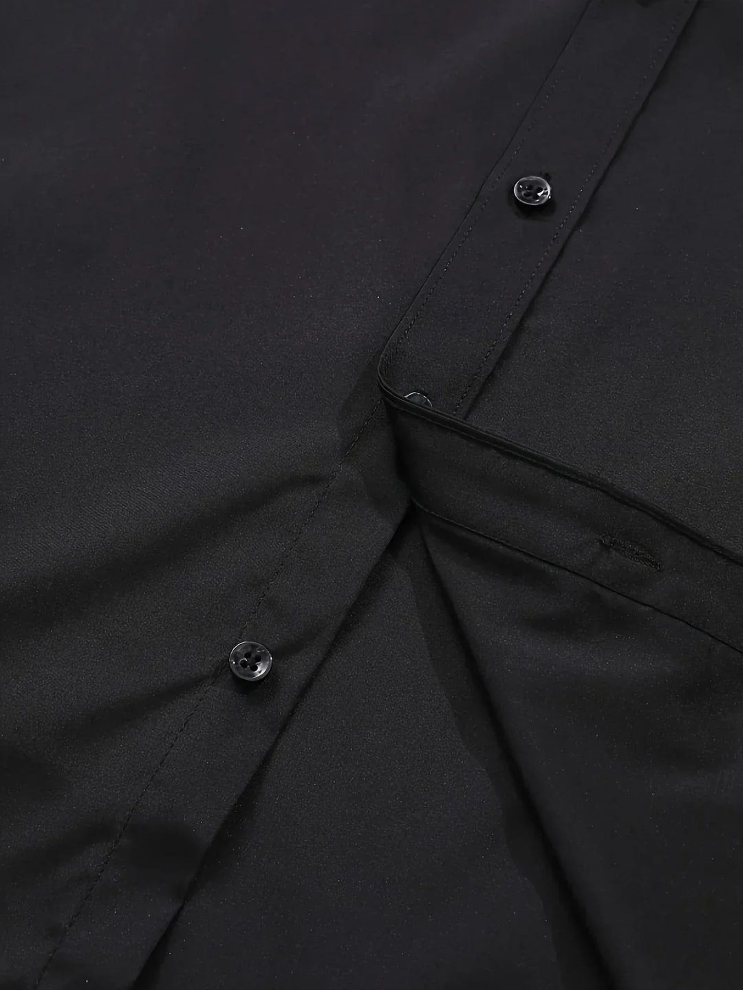 Hunter | Long Sleeve Button-Up Shirt with Refined Design
