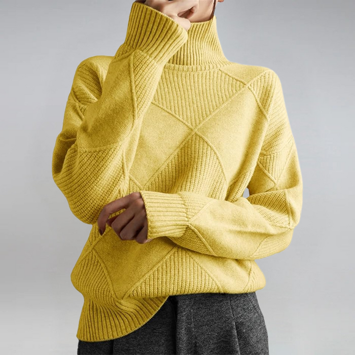 Lauren | Turtleneck Sweater with Cashmere Blend