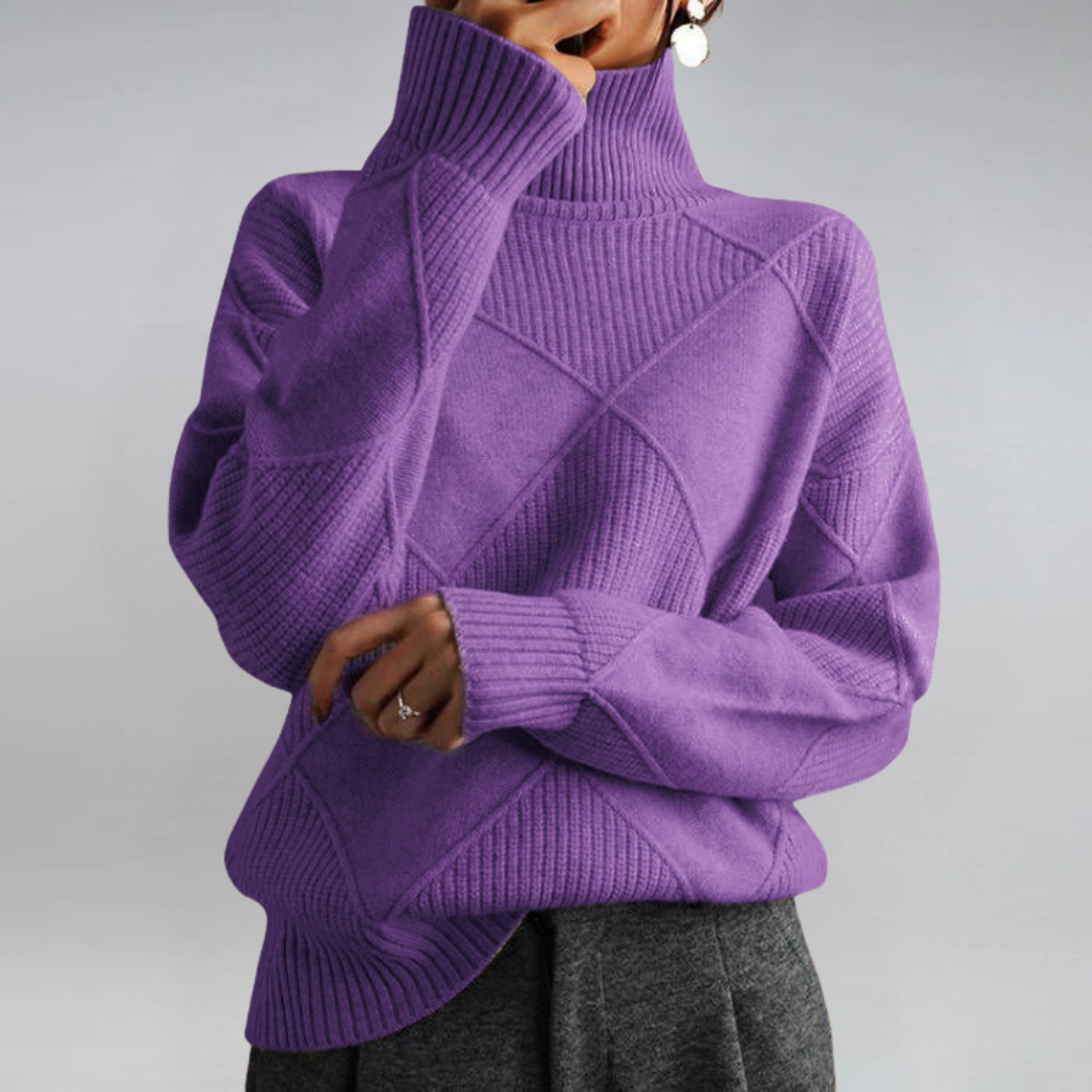 Lauren | Turtleneck Sweater with Cashmere Blend