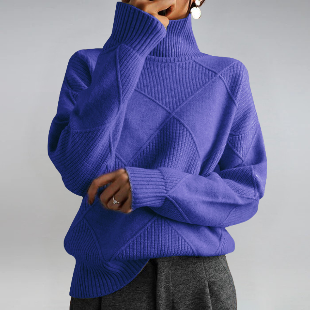 Lauren | Turtleneck Sweater with Cashmere Blend