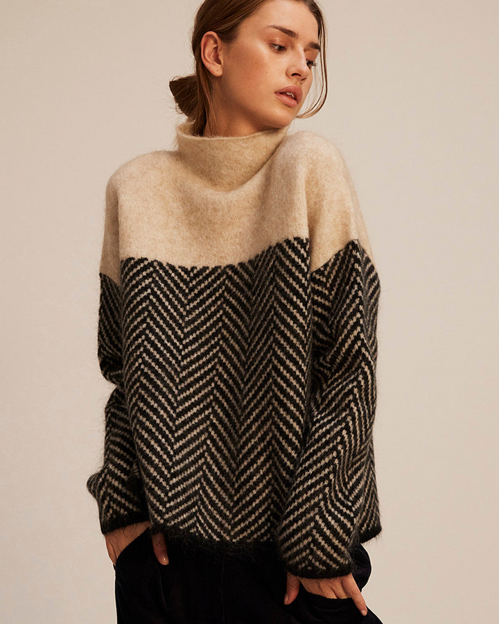 Norah | Turtleneck Sweater with Cotton