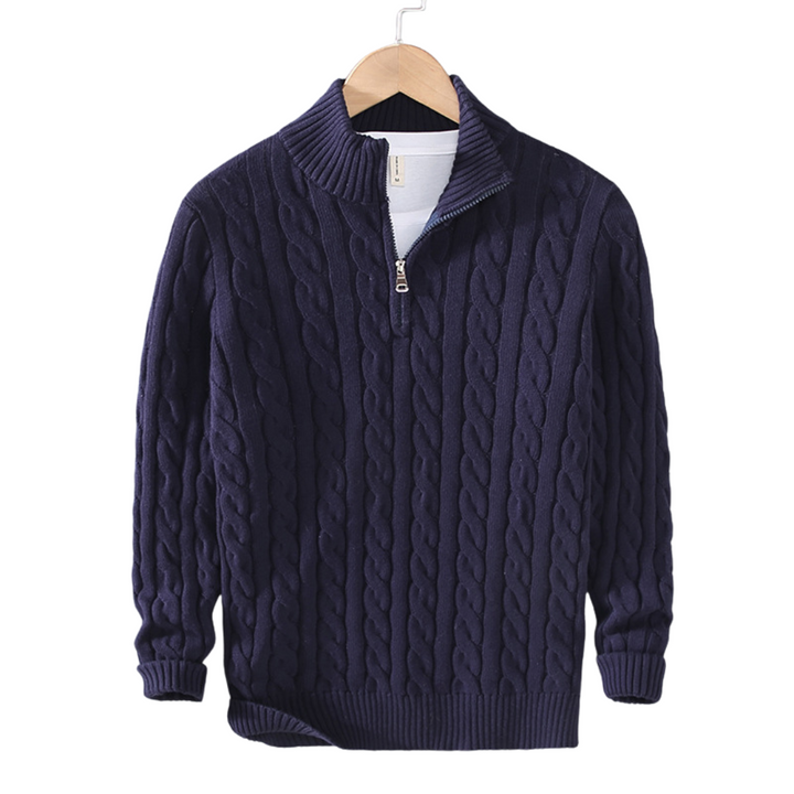 Paul | Half-Zip Pullover with Luxe Fabric