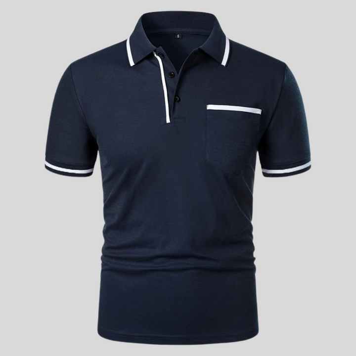 Alexander | Short Sleeve Polo with Tailored Fit
