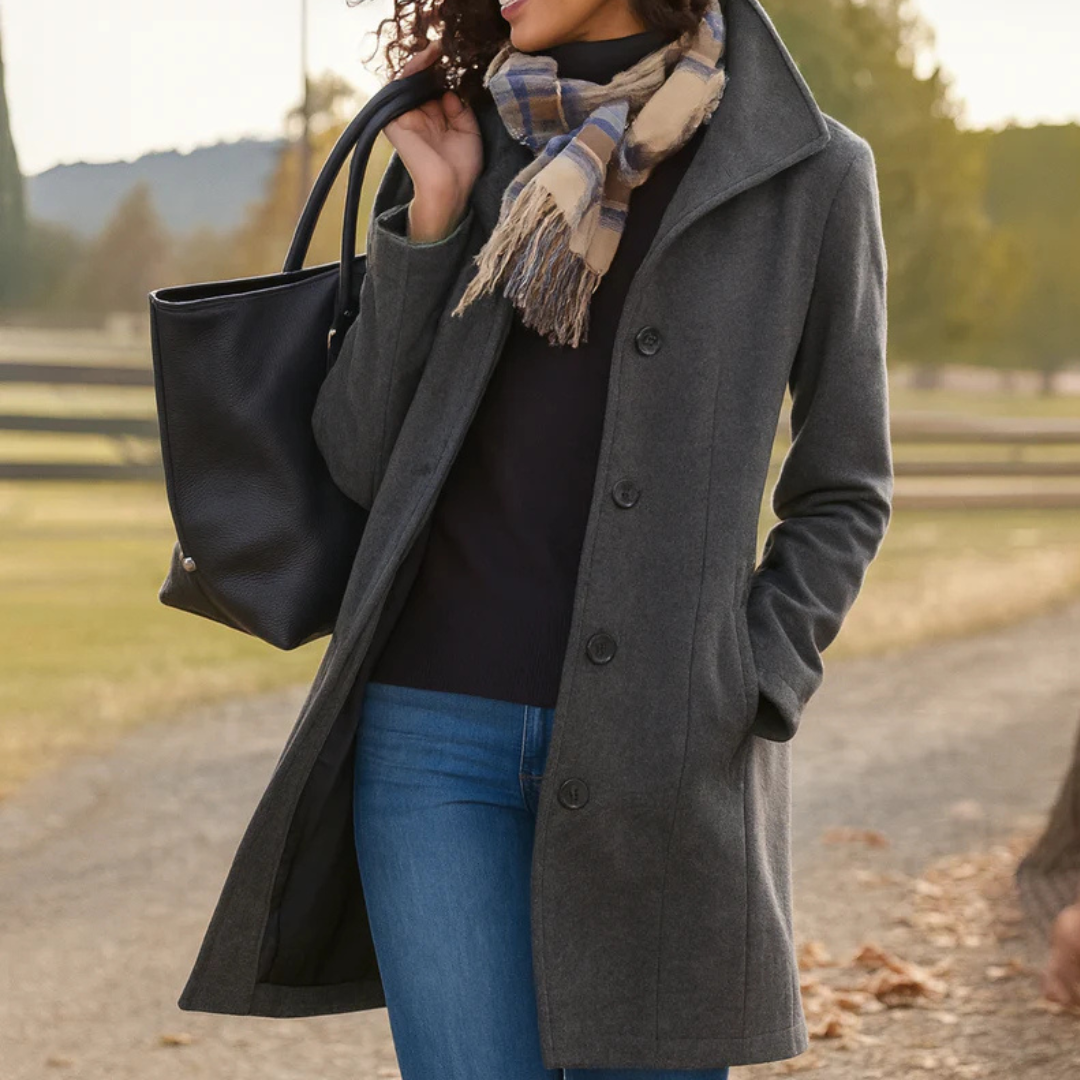Elaine | Classic Coat with Timeless Elegance