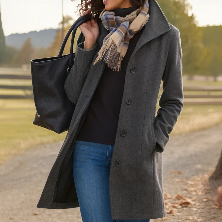 Elaine | Classic Coat with Timeless Elegance