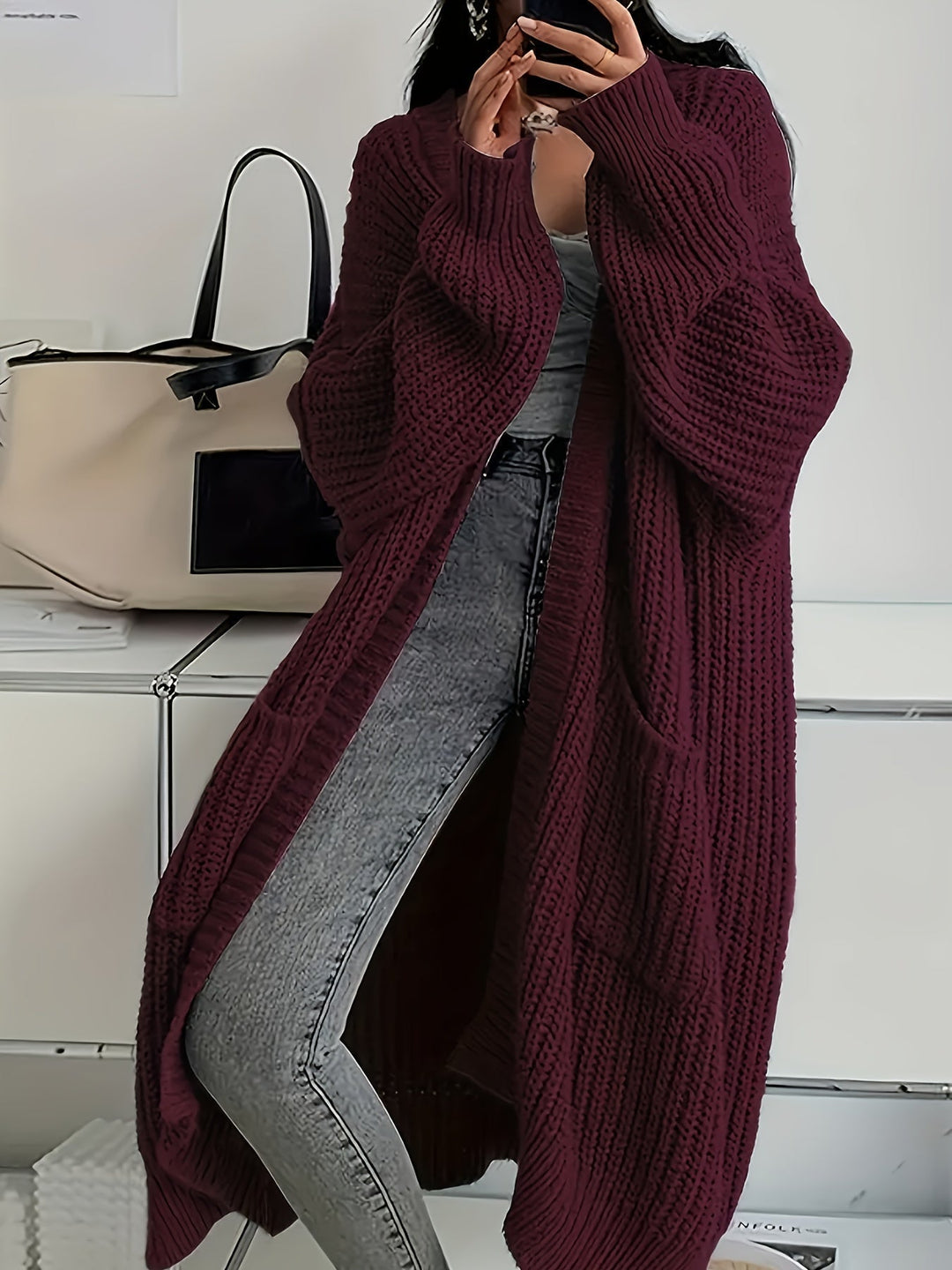 Alice | Longline Cardigan with Cozy Confidence