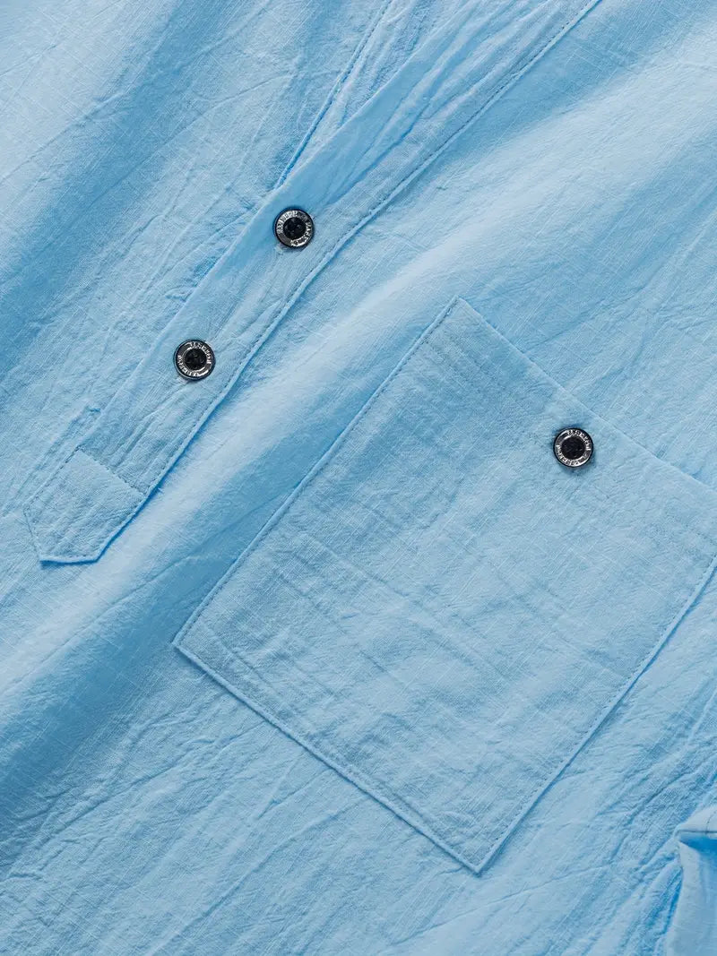 Ethan | Short Sleeve Shirt with Refined Design