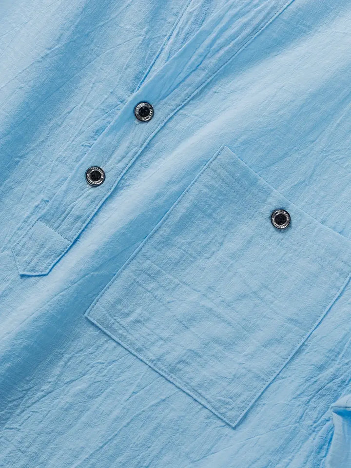 Ethan | Short Sleeve Shirt with Refined Design