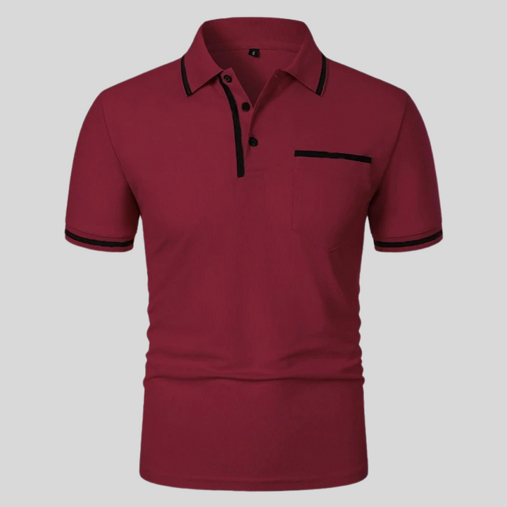 Alexander | Short Sleeve Polo with Tailored Fit