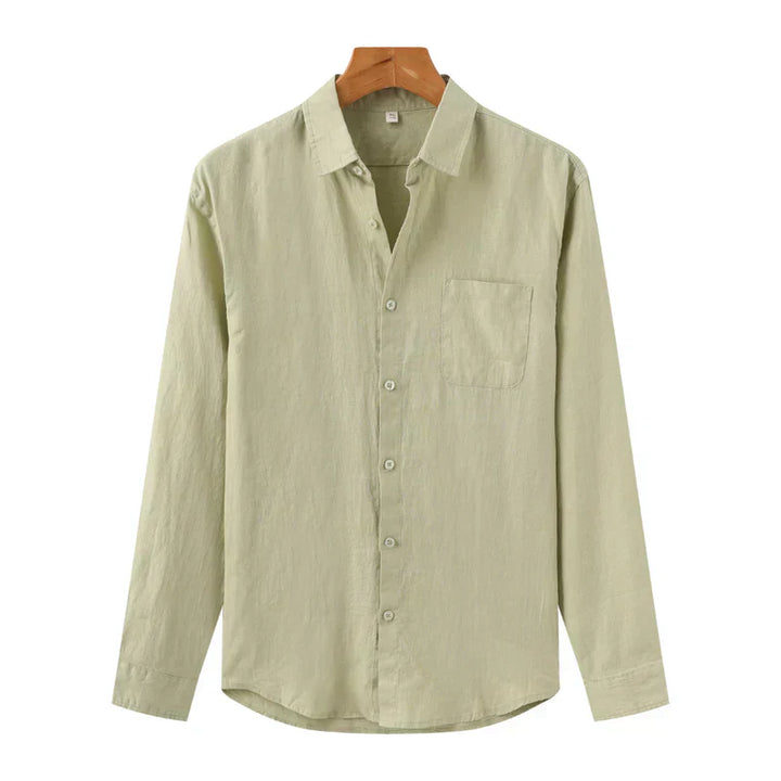 Bryan | Linen Shirt with Cape Town Design