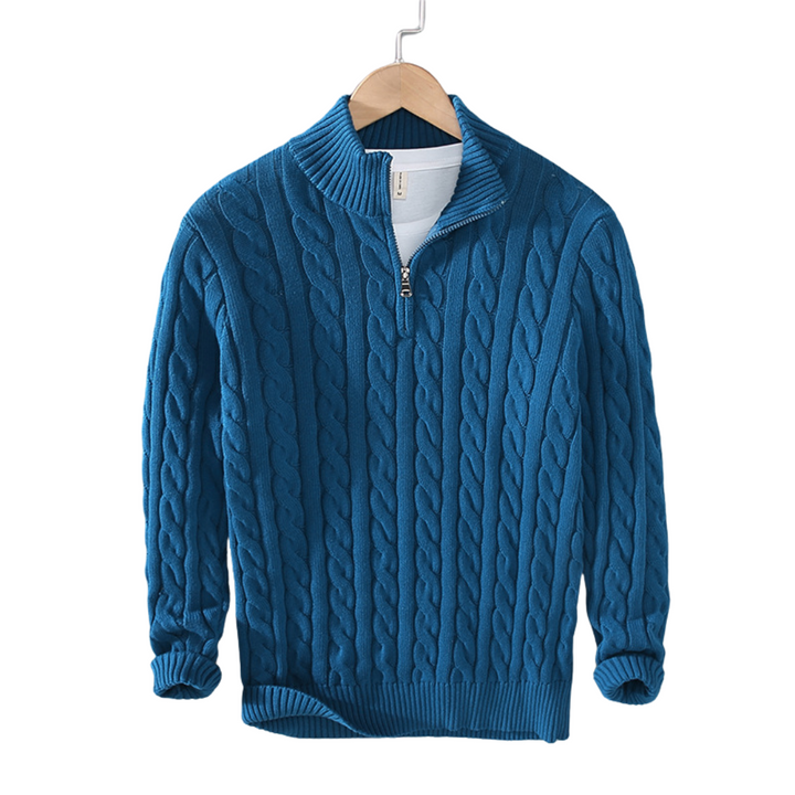Paul | Half-Zip Pullover with Luxe Fabric