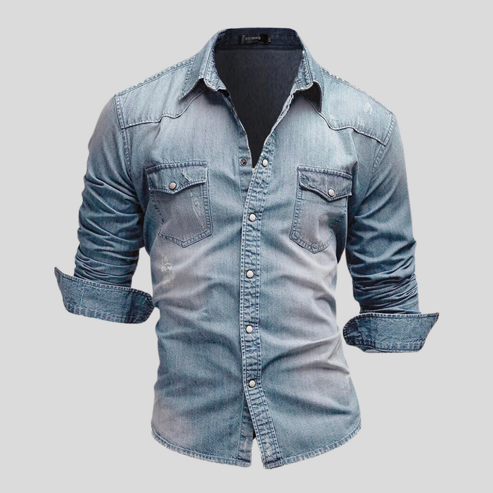 Sean | Denim Shirt with Modern Style