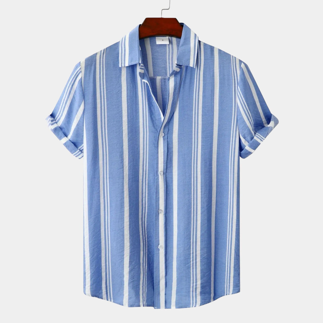 Raymond | Striped Shirt with Unique Design