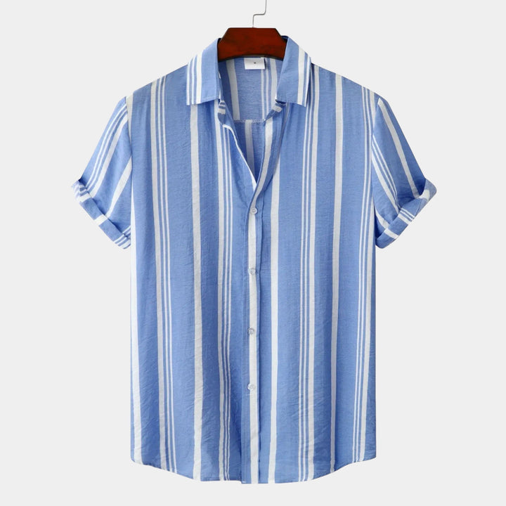 Raymond | Striped Shirt with Unique Design