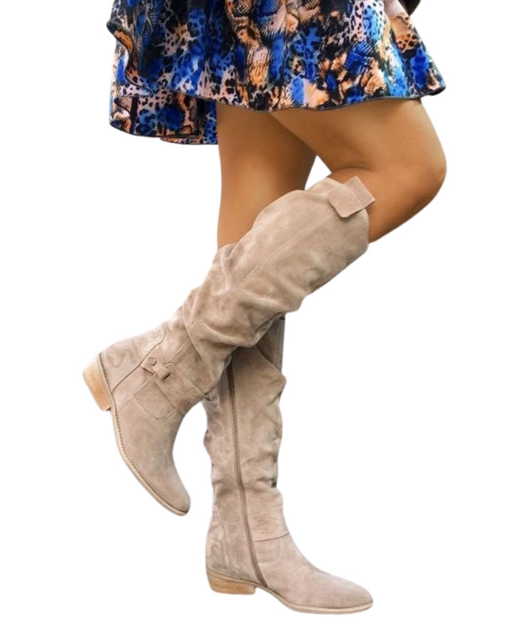 Lina | Comfortable Suede Boots with Warm Lining