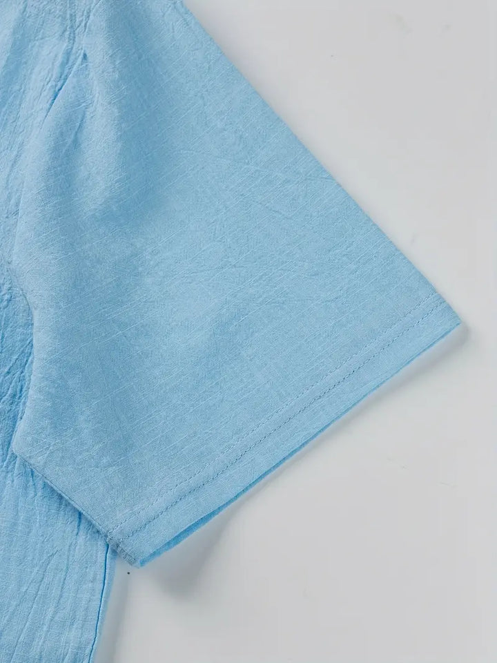 Ethan | Short Sleeve Shirt with Refined Design