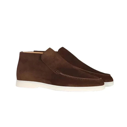 Charles | Suede Shoes with Handcrafted Detailing