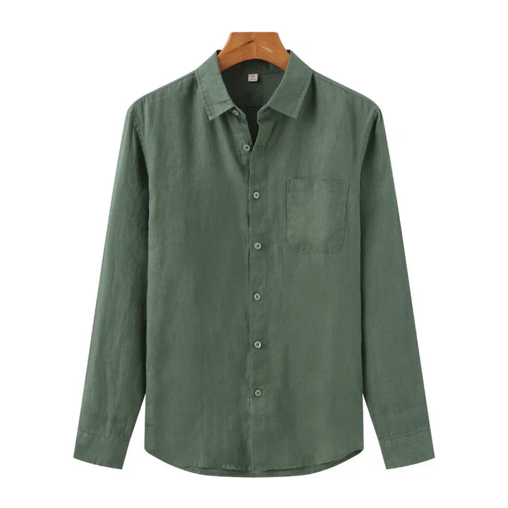 Bryan | Linen Shirt with Cape Town Design