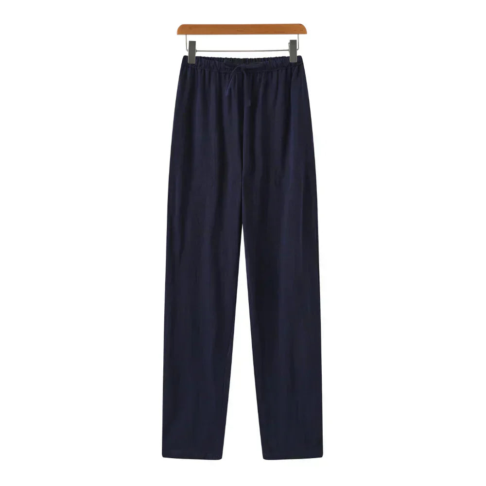 Ronald | Linen Pants with Marrakech Design