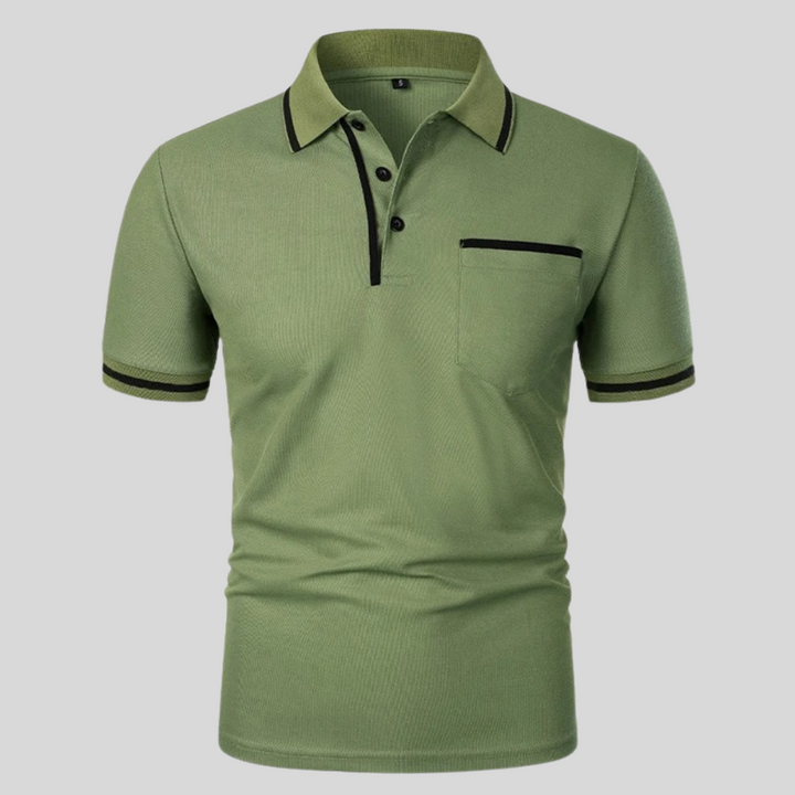 Alexander | Short Sleeve Polo with Tailored Fit