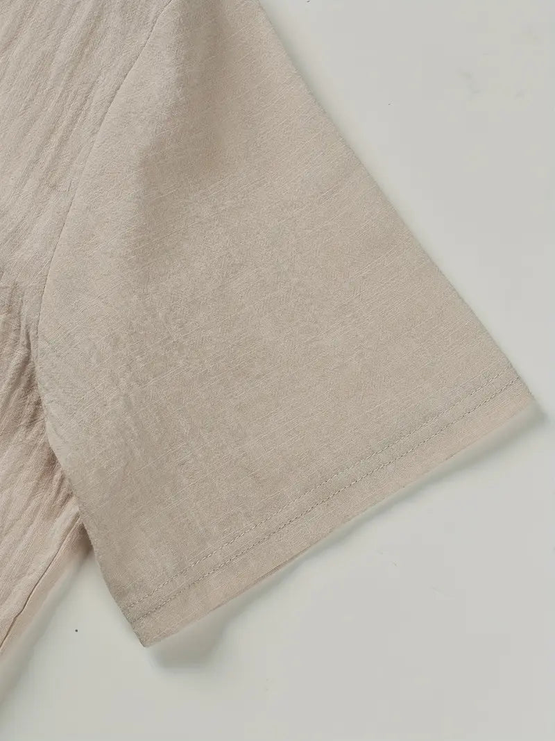 Ethan | Short Sleeve Shirt with Refined Design