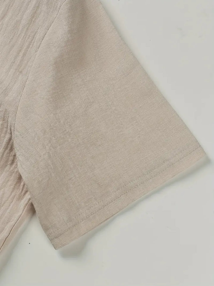 Ethan | Short Sleeve Shirt with Refined Design