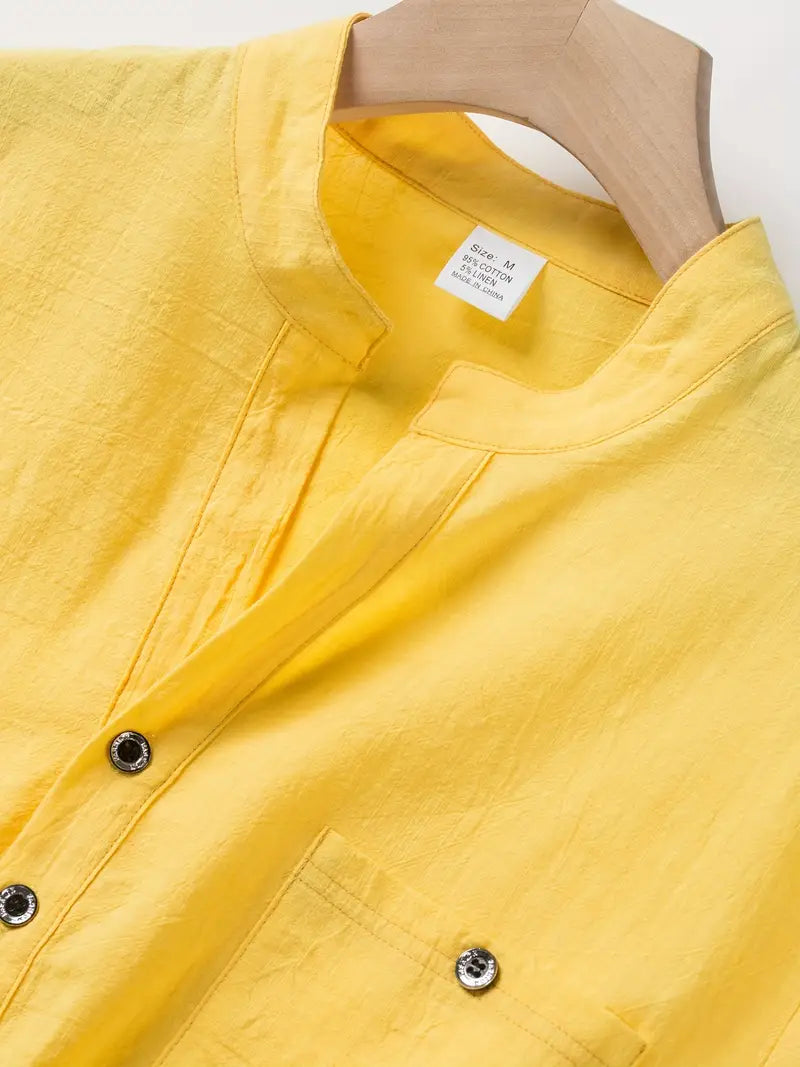 Ethan | Short Sleeve Shirt with Refined Design