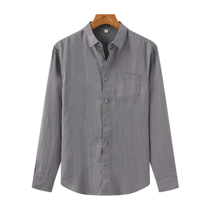 Bryan | Linen Shirt with Cape Town Design