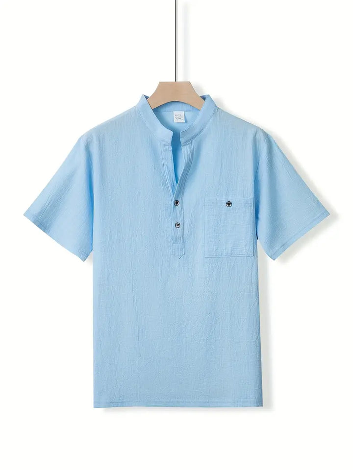 Ethan | Short Sleeve Shirt with Refined Design