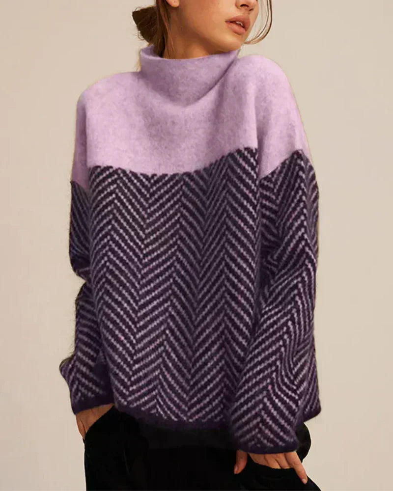 Norah | Turtleneck Sweater with Cotton