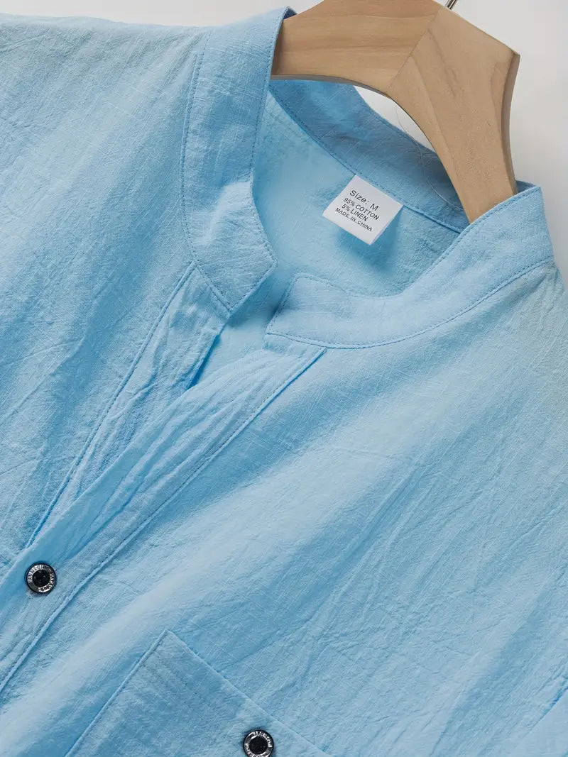 Ethan | Short Sleeve Shirt with Refined Design